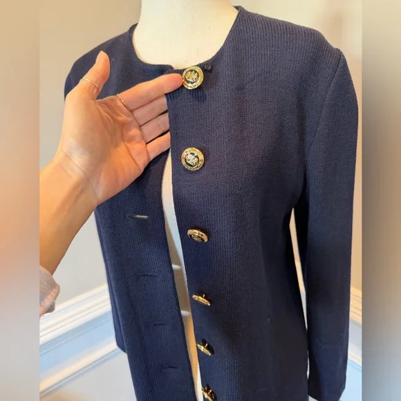 ST.JOHN KNIT JACKET - Picture 4 of 13